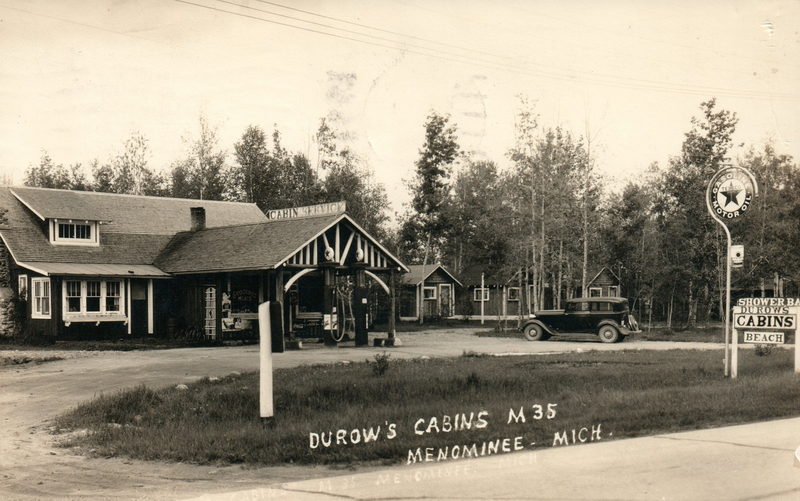 Durows Cabins (Durows Resort) - Vintage Postcard (newer photo)